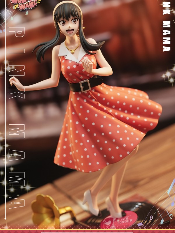 WakuWaku Studio Spy×Family Phonograph Mom Yor Forger Hot Sexy 1/6 Statue
